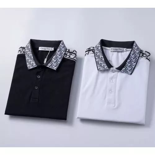 Replica Christian Dior T-Shirts Short Sleeved For Men #1293614 $29.00 USD for Wholesale