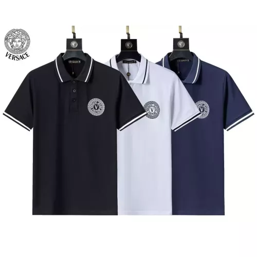 Replica Versace T-Shirts Short Sleeved For Men #1293653 $29.00 USD for Wholesale