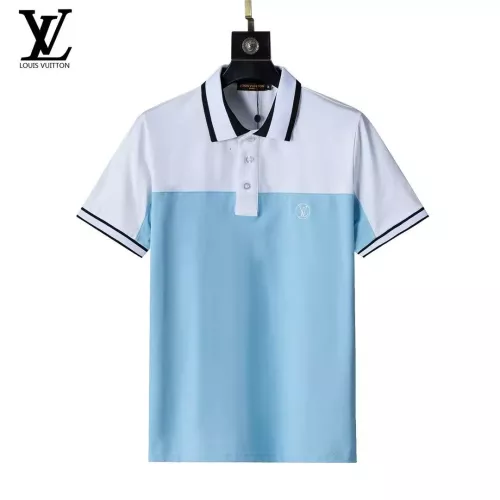 Louis Vuitton LV T-Shirts Short Sleeved For Men #1293705 $29.00 USD, Wholesale Replica Louis Vuitton LV T-Shirts