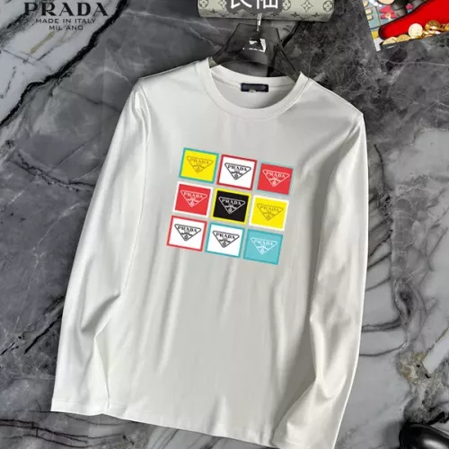 Prada T-Shirts Long Sleeved For Unisex #1293726 $34.00 USD, Wholesale Replica Prada T-Shirts