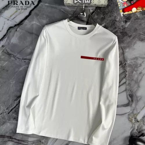 Prada T-Shirts Long Sleeved For Unisex #1293774 $34.00 USD, Wholesale Replica Prada T-Shirts