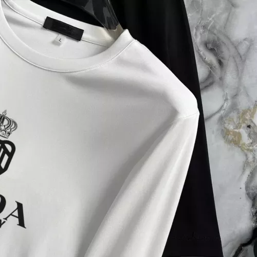 Replica Prada T-Shirts Long Sleeved For Unisex #1293792 $34.00 USD for Wholesale