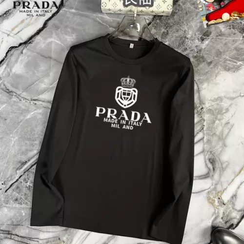 Prada T-Shirts Long Sleeved For Unisex #1293793 $34.00 USD, Wholesale Replica Prada T-Shirts