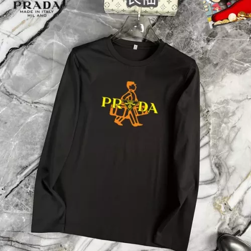 Prada T-Shirts Long Sleeved For Unisex #1293815 $34.00 USD, Wholesale Replica Prada T-Shirts