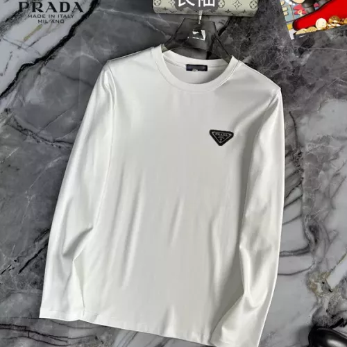 Prada T-Shirts Long Sleeved For Unisex #1293835 $34.00 USD, Wholesale Replica Prada T-Shirts