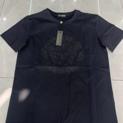 Replica Versace T-Shirts Short Sleeved For Men #1293858 $25.00 USD for Wholesale