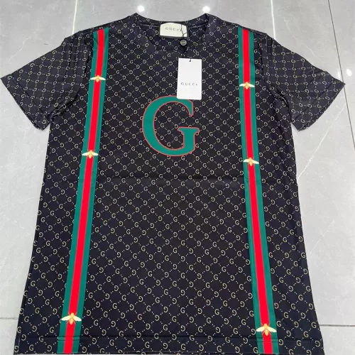 Replica Gucci T-Shirts Short Sleeved For Men #1293872 $25.00 USD for Wholesale