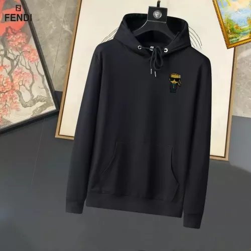 Fendi Hoodies Long Sleeved For Men #1293945 $40.00 USD, Wholesale Replica Fendi Hoodies