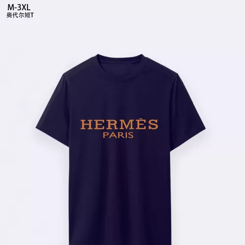 Hermes T-Shirts Short Sleeved For Men #1294073 $25.00 USD, Wholesale Replica Hermes T-Shirts