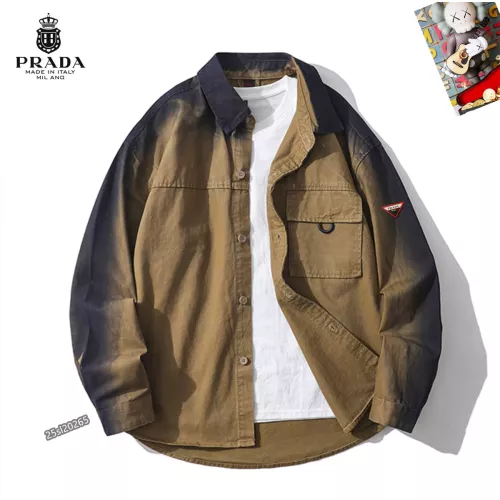 Prada Jackets Long Sleeved For Unisex #1294100 $68.00 USD, Wholesale Replica Prada Jackets