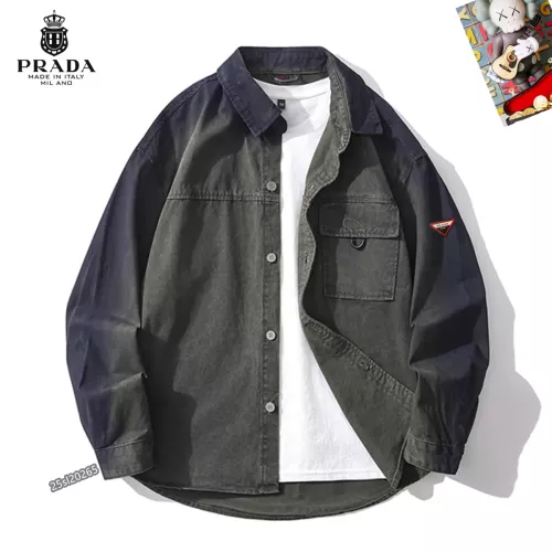 Prada Jackets Long Sleeved For Unisex #1294101 $68.00 USD, Wholesale Replica Prada Jackets