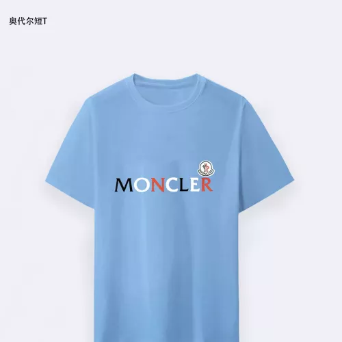 Moncler T-Shirts Short Sleeved For Men #1294124 $25.00 USD, Wholesale Replica Moncler T-Shirts