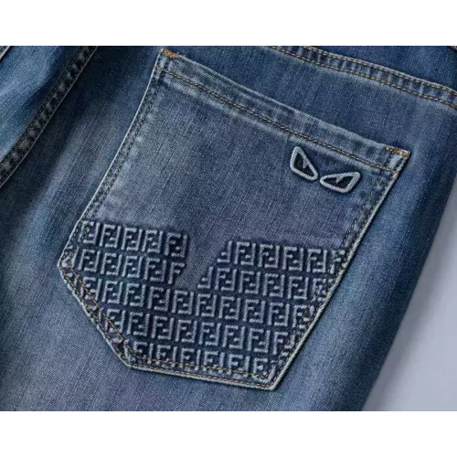 Replica Fendi Jeans For Men #1294169 $42.00 USD for Wholesale