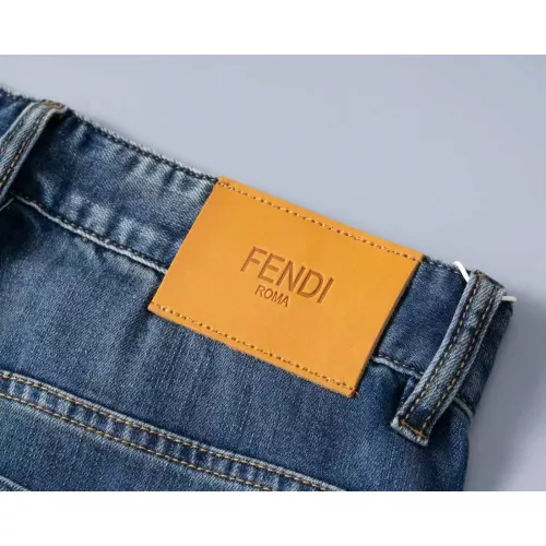 Replica Fendi Jeans For Men #1294169 $42.00 USD for Wholesale