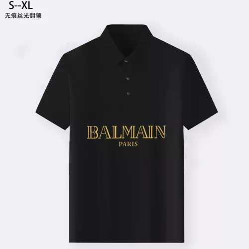 Balmain T-Shirts Short Sleeved For Men #1294186 $34.00 USD, Wholesale Replica Balmain T-Shirts