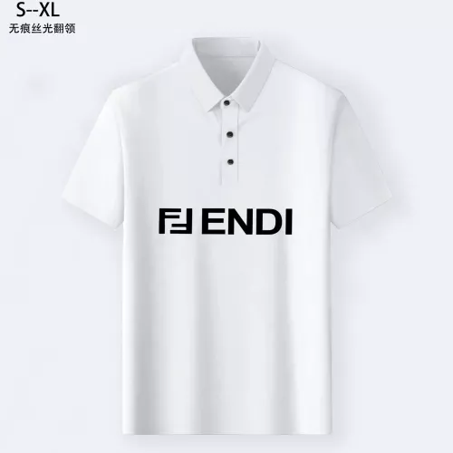 Fendi T-Shirts Short Sleeved For Men #1294191 $34.00 USD, Wholesale Replica Fendi T-Shirts
