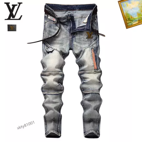 Louis Vuitton LV Jeans For Men #1294221 $48.00 USD, Wholesale Replica Louis Vuitton LV Jeans