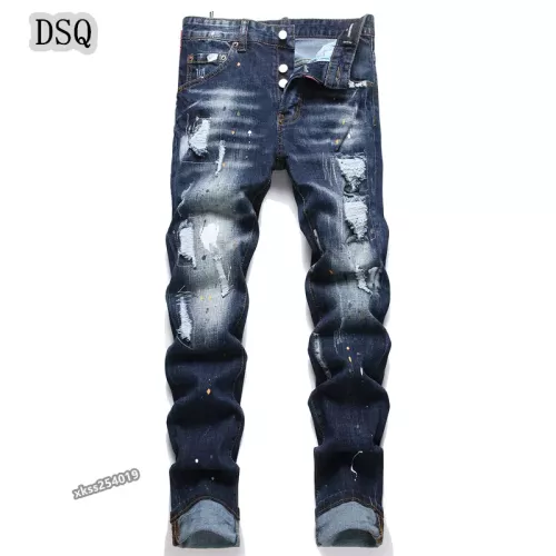 Replica Dsquared Jeans For Men #1294222 $48.00 USD for Wholesale