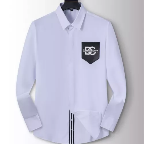 Dolce &amp; Gabbana D&amp;G Shirts Long Sleeved For Men #1294228 $40.00 USD, Wholesale Replica Dolce &amp; Gabbana D&amp;G Shirts