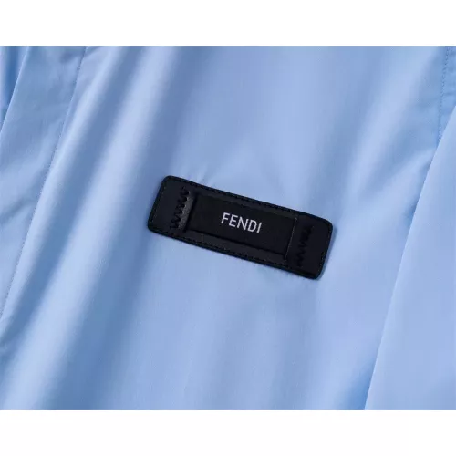 Replica Fendi Shirts Long Sleeved For Men #1294240 $40.00 USD for Wholesale