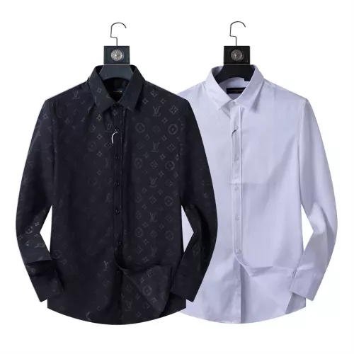 Replica Louis Vuitton LV Shirts Long Sleeved For Men #1294259 $40.00 USD for Wholesale