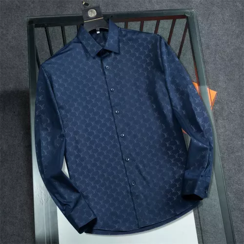 Louis Vuitton LV Shirts Long Sleeved For Men #1294270 $48.00 USD, Wholesale Replica Louis Vuitton LV Shirts