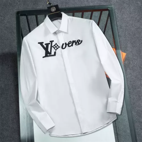 Louis Vuitton LV Shirts Long Sleeved For Men #1294275 $48.00 USD, Wholesale Replica Louis Vuitton LV Shirts