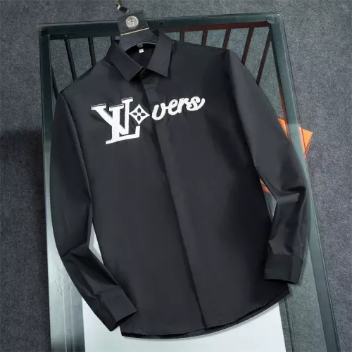 Louis Vuitton LV Shirts Long Sleeved For Men #1294276 $48.00 USD, Wholesale Replica Louis Vuitton LV Shirts