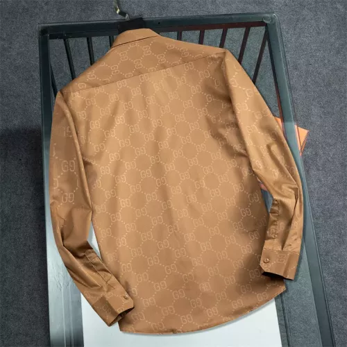 Replica Gucci Shirts Long Sleeved For Men #1294283 $48.00 USD for Wholesale