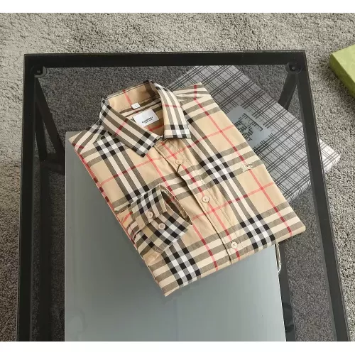 Replica Burberry Shirts Long Sleeved For Men #1294322 $42.00 USD for Wholesale