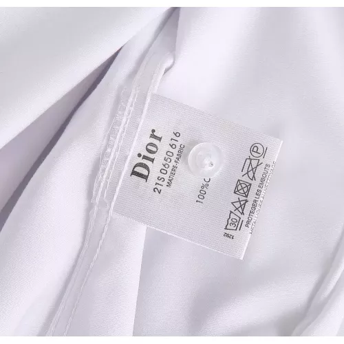 Replica Christian Dior Shirts Long Sleeved For Men #1294339 $40.00 USD for Wholesale