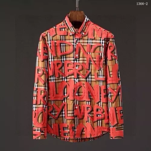 Burberry Shirts Long Sleeved For Men #1294342 $52.00 USD, Wholesale Replica Burberry Shirts