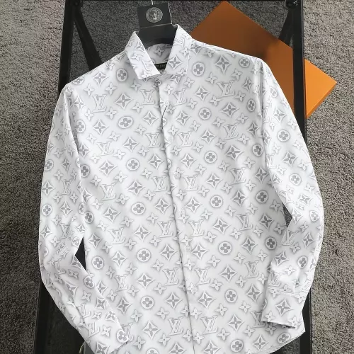 Louis Vuitton LV Shirts Long Sleeved For Men #1294350 $52.00 USD, Wholesale Replica Louis Vuitton LV Shirts