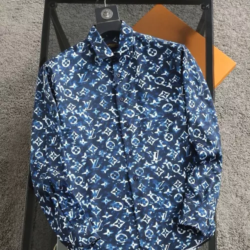 Louis Vuitton LV Shirts Long Sleeved For Men #1294355 $52.00 USD, Wholesale Replica Louis Vuitton LV Shirts