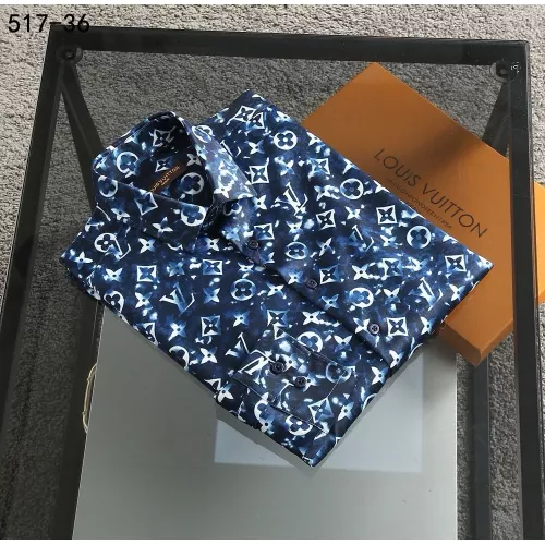 Replica Louis Vuitton LV Shirts Long Sleeved For Men #1294355 $52.00 USD for Wholesale