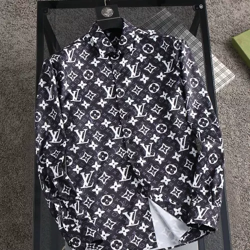 Louis Vuitton LV Shirts Long Sleeved For Men #1294356 $52.00 USD, Wholesale Replica Louis Vuitton LV Shirts