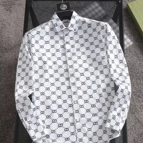 Gucci Shirts Long Sleeved For Men #1294357 $52.00 USD, Wholesale Replica Gucci Shirts