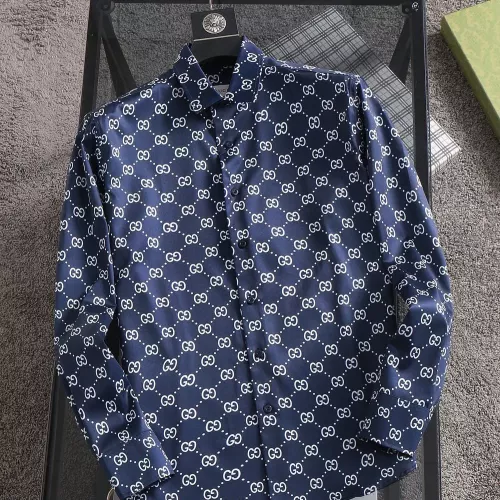 Gucci Shirts Long Sleeved For Men #1294358 $52.00 USD, Wholesale Replica Gucci Shirts