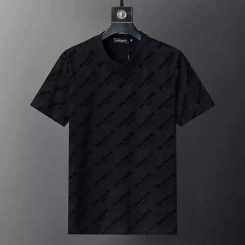 Balmain T-Shirts Short Sleeved For Men #1294447 $25.00 USD, Wholesale Replica Balmain T-Shirts