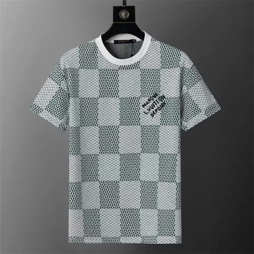 Louis Vuitton LV T-Shirts Short Sleeved For Men #1294450 $25.00 USD, Wholesale Replica Louis Vuitton LV T-Shirts