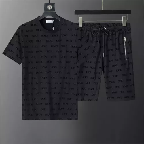 Christian Dior Tracksuits Short Sleeved For Men #1294463 $42.00 USD, Wholesale Replica Christian Dior Tracksuits