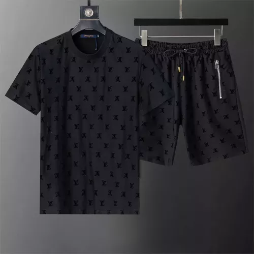 Louis Vuitton LV Tracksuits Short Sleeved For Men #1294465 $42.00 USD, Wholesale Replica Louis Vuitton LV Tracksuits