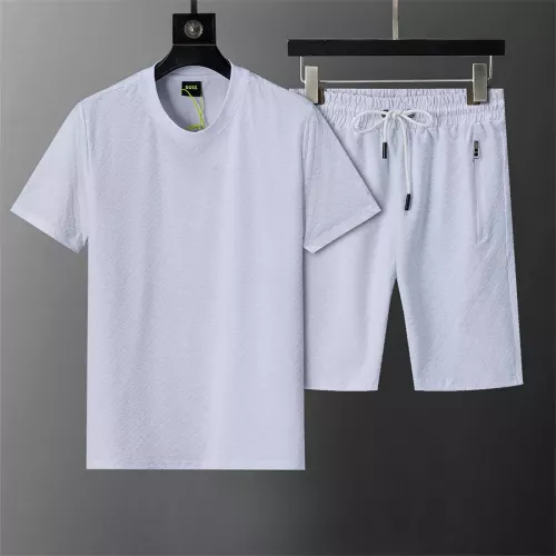 Boss Tracksuits Short Sleeved For Men #1294468 $42.00 USD, Wholesale Replica Boss Tracksuits