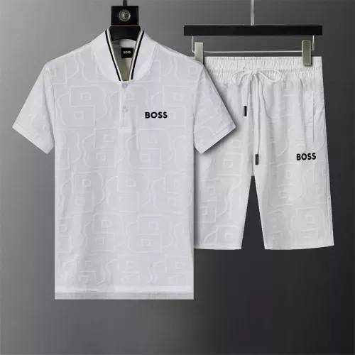 Boss Tracksuits Short Sleeved For Men #1294483 $45.00 USD, Wholesale Replica Boss Tracksuits