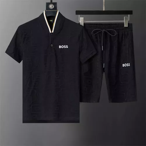 Boss Tracksuits Short Sleeved For Men #1294484 $45.00 USD, Wholesale Replica Boss Tracksuits