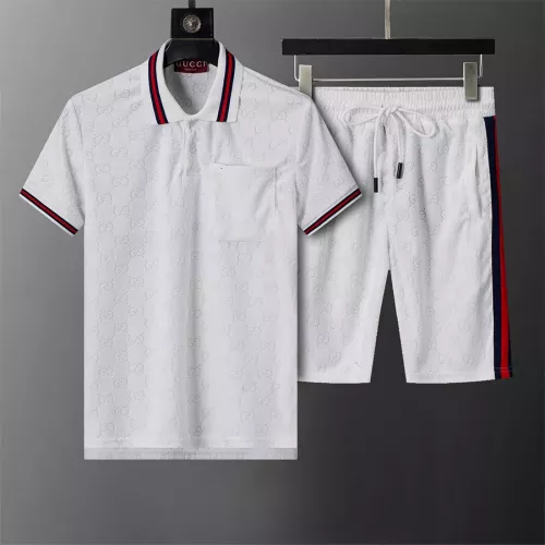 Gucci Tracksuits Short Sleeved For Men #1294485 $45.00 USD, Wholesale Replica Gucci Tracksuits