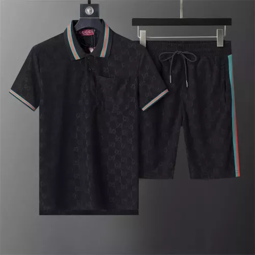 Gucci Tracksuits Short Sleeved For Men #1294486 $45.00 USD, Wholesale Replica Gucci Tracksuits