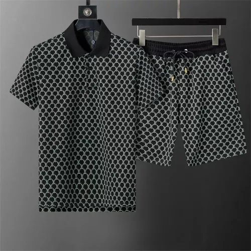 Louis Vuitton LV Tracksuits Short Sleeved For Men #1294488 $45.00 USD, Wholesale Replica Louis Vuitton LV Tracksuits