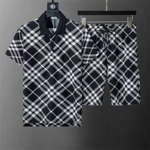 Burberry Tracksuits Short Sleeved For Men #1294491 $45.00 USD, Wholesale Replica Burberry Tracksuits