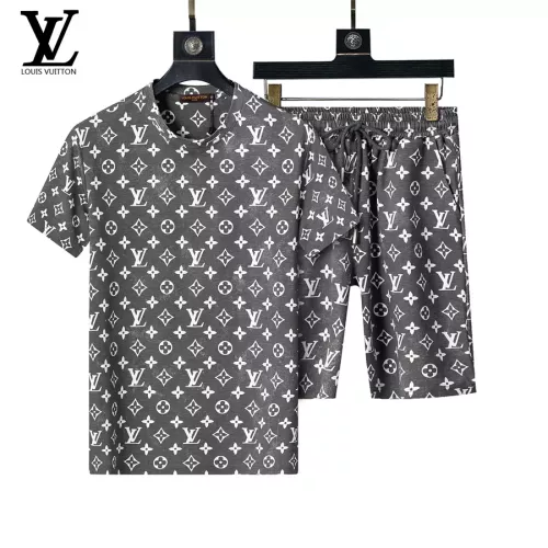 Louis Vuitton LV Tracksuits Short Sleeved For Men #1294529 $48.00 USD, Wholesale Replica Louis Vuitton LV Tracksuits